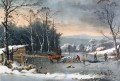 Winter In The Country Landscape
